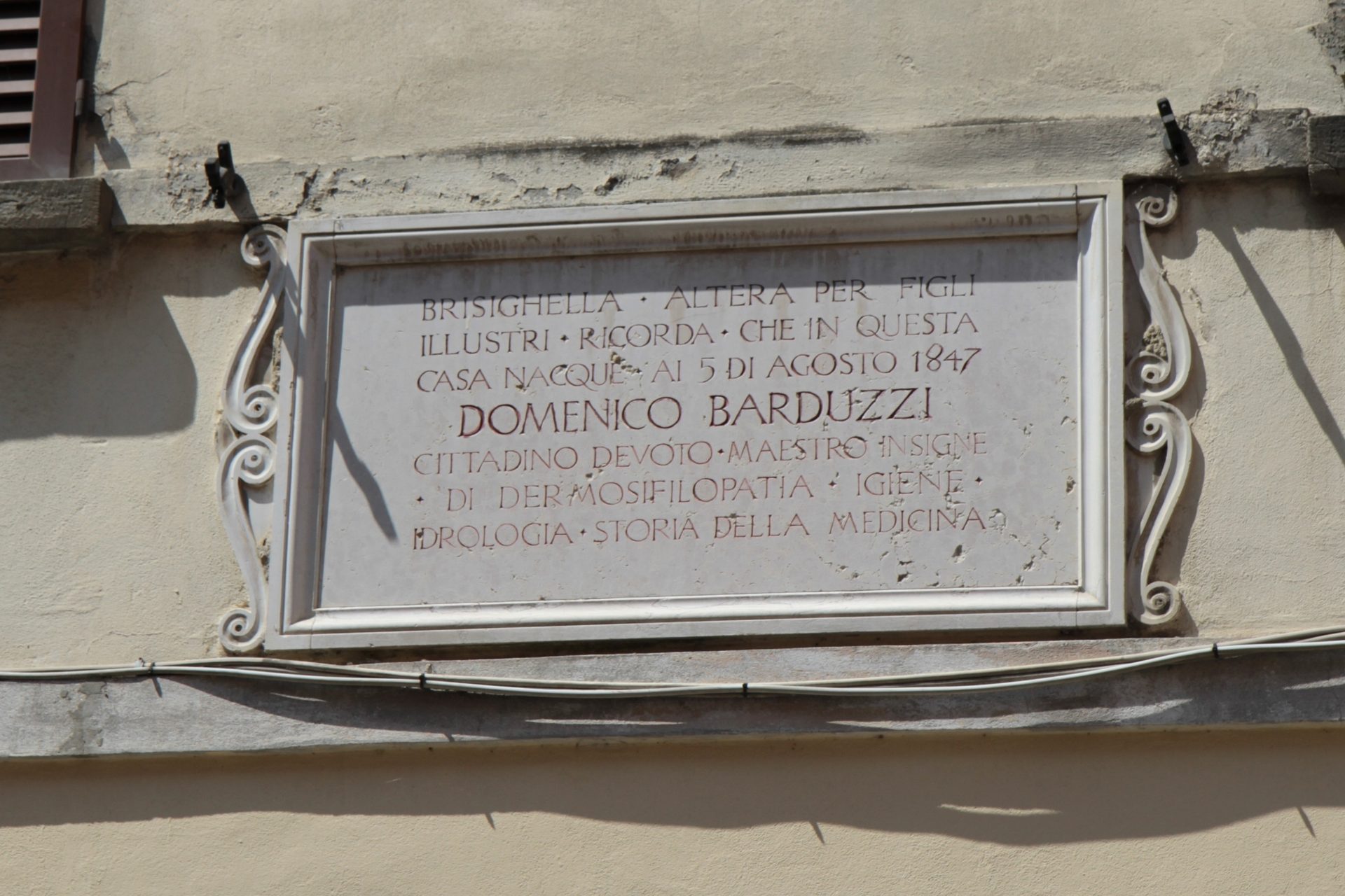 Domenico Barduzzi's birthplace, Brisighella, Italy - 02.JPG